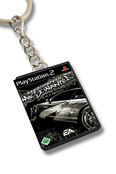 TokOyun Need for Speed Most Wanted Black Edition Oyun Kutusu Tasarımlı Anahtarlık
