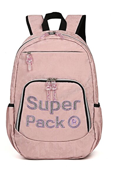 S COOL Ghiozdan pete roz 45 cm Superpack S-Cool