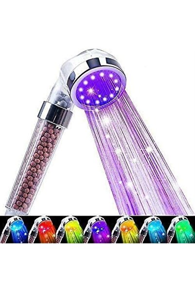 STARSTAR Led Shower Head Filter Filtration High Pressure Water Saving 7 Color...