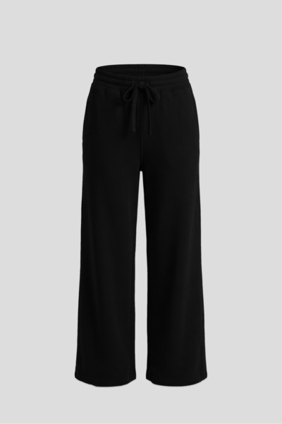 Beli Lastikli Yumuşak Dokulu Geniş Paça Pantolon