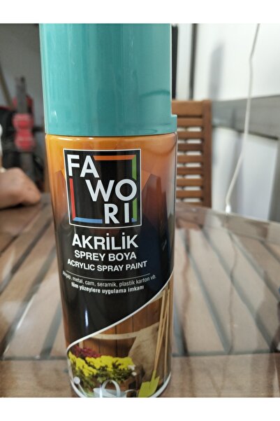 Favori Akrilik Sprey Boya Turkuaz