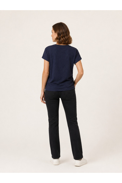 Vigoss Jeans Vi̇goss V-Neck Women's T-Shirt 13161-03132