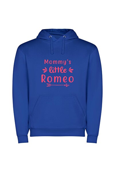 iLovePrints Charming Ray of Love Φούτερ με κουκούλα σε χρώμα Μπλε