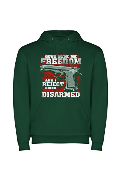 iLovePrints Silenced Freedom: Controversial Poster Φούτερ με κουκούλα σε χρώμ...