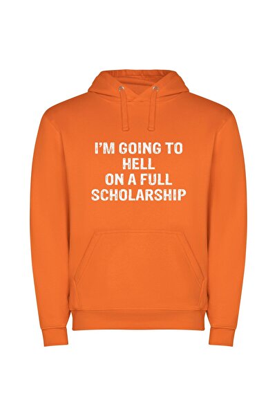 iLovePrints Satan's Scholarship: Hellbound Horrors Φούτερ με κουκούλα σε χρώμ...