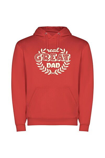 iLovePrints Great Dad Wreath or Daddy's Great Wreath Φούτερ με κουκούλα σε χρ...