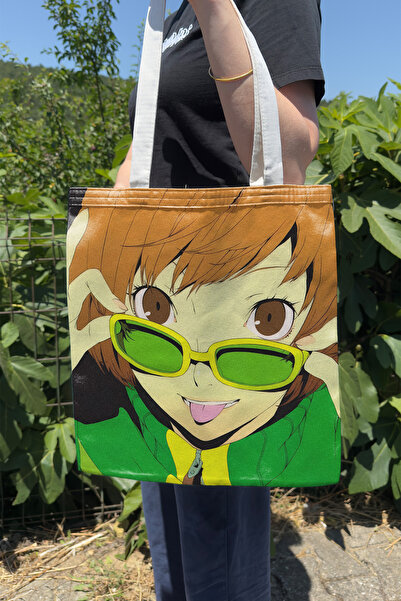 ZipZap Persona 4 Revival V5 Dvostrana platna torba za štampanje, torba za rač...
