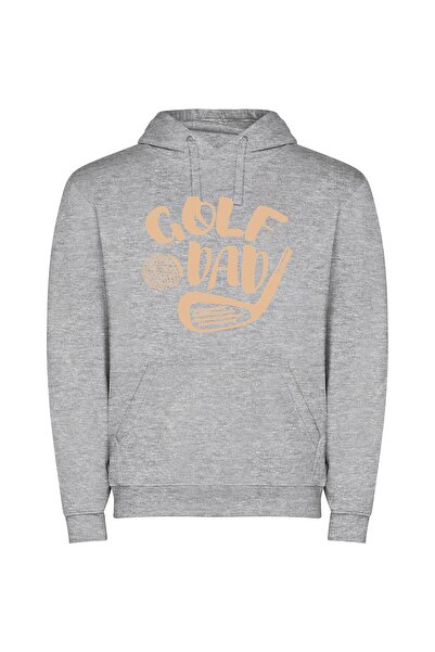 iLovePrints Golf Legacy Collection Φούτερ με κουκούλα σε χρώμα Γκρι