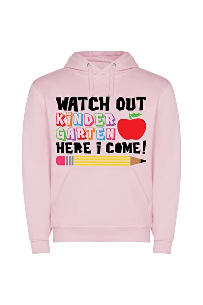 iLovePrints Future Garden Kids' Teaser Φούτερ με κουκούλα σε χρώμα Ροζ