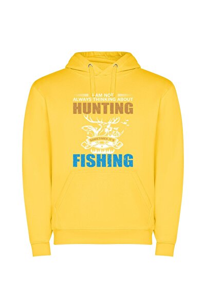 iLovePrints Fancy Outdoor Escape: Artful Hunts! Φούτερ με κουκούλα σε χρώμα Κ...