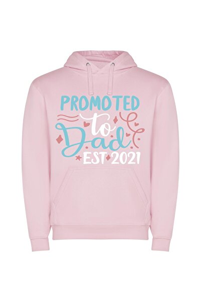 iLovePrints Colorful Pride Promotion Art Φούτερ με κουκούλα σε χρώμα Ροζ