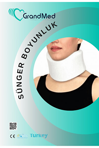 GrandMed Sünger Boyunluk Boyun Düzleşmesi Kolay Kullanım Ayarlanabilir Tasarım