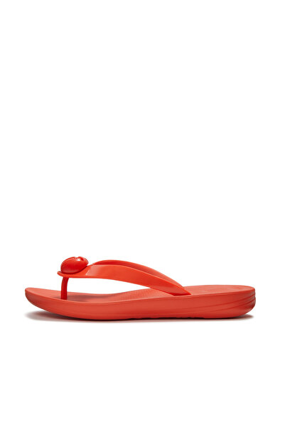 Fitflop Women's Iqushion Glossy-Button Flip-Flops