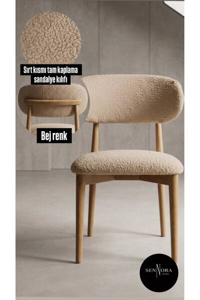 SENNORA Bohemian Chair Cover - Full Back Coverage - Stretchy Elastic, Washabl...