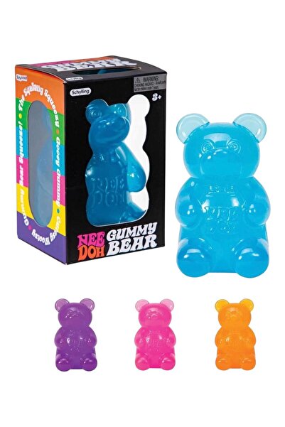 Pofika Needoh Gummy Bear Squishy Yumuşak Ayıcık Sukuşi Duyusal Stres Oyuncağı...