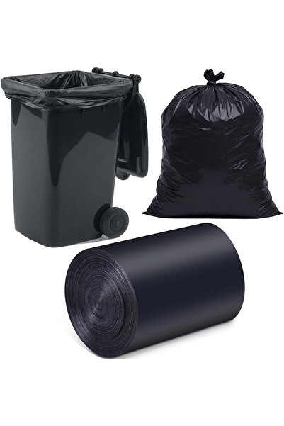 Generic 55 Gallon Commercial Garbage Bags, Heavy Duty 80 x 110 cm Disposable ...