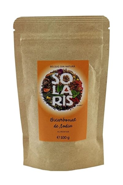SOLARIS Bicarbonat de Sodiu Alimentar 100g