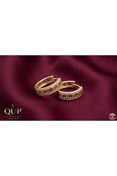 qup Premium Özel Desenli Küpe