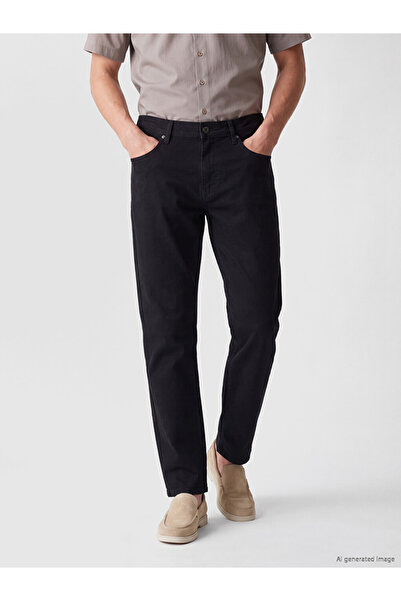 LC Waikiki Green Standard Fit Gabardine Men's Trousers