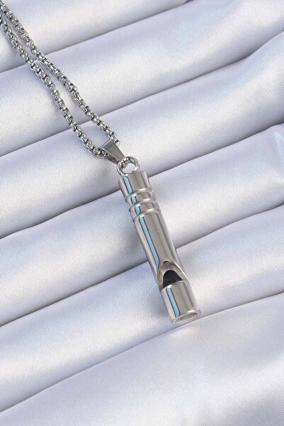 DMR Elegance Emergency Whistle 316L Steel Non Tarnishing High Decibel Necklac...