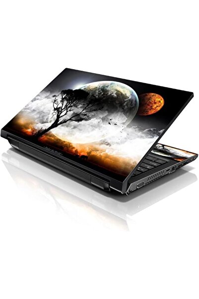 LSS Laptop 15 15.6 Skin Cover with Colorful Red Heart in Sand Pattern for HP ...