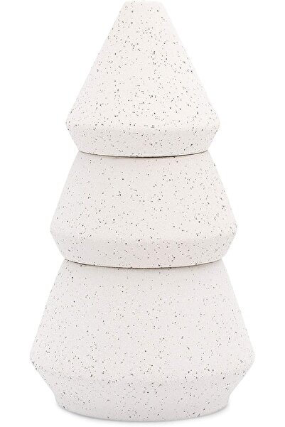 PADDYWAX Candles Cypress & Fir Holiday Collection Tree-Shaped Scented Candle ...