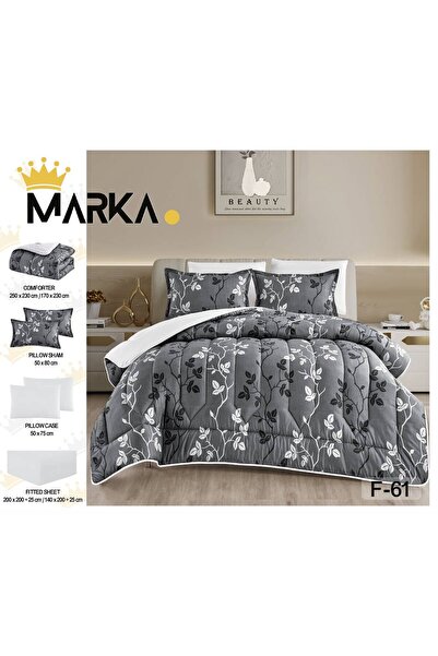 Generic Nefirin Summer Floral Patterned Quilt Set - Cool and Soft Fabric - 6 ...
