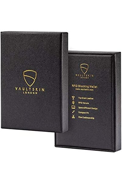 Vaultskin CHELSEA Slim Leather Card Wallet for Men, RFID (Matt Green) | Slim ...