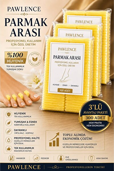 PAWLENCE Pedicure Flip-Flop Economic Package 300 Pieces