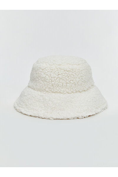LC Waikiki Ozmarka New Season Plush Women's Bucket Hat