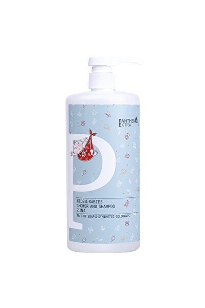 Panthenol extra Βρεφικό Σαμπουάν & Αφρόλουτρο 2 σε 1 1 Λίτρο