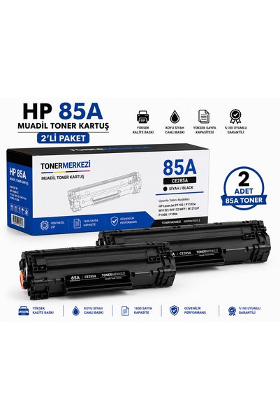 HP CE285A TONER Laserjet P1100 P1102 P1104 M1132 M1212nf M1217 CE285A 85A Eko...