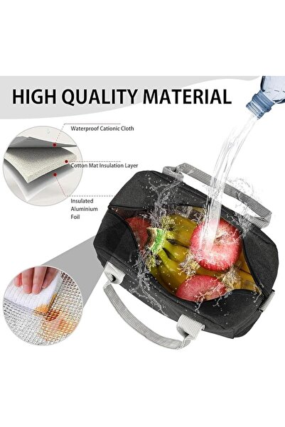 GENERAL Mylindde Lunch Bag, Insulated Lunch Bag for Women Men Kids, Reusable ...