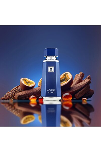 JUCJET عطر فرنش أفينيو أزور أود للرجال، 100 مل - نفحات العود والجلد والزعفران
