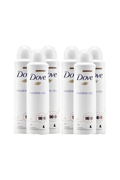Dove Pachet 6x Deodorant spray Invisible Dry 150 ml