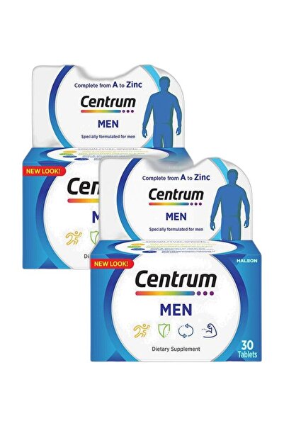 Centrum Men Specially Formulated Multivitamin for Men, 30 Tablets (Pack of 2)