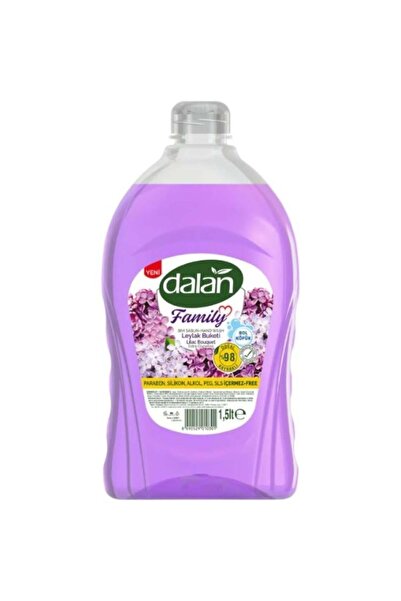 Dalan صابون سائل لليدين بزهور الليلك من دالان - 1.5 لتر
