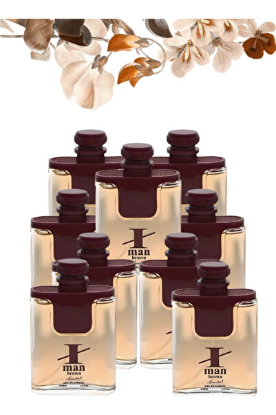 Man 9 قطع عطر براون للرجال 100 مل