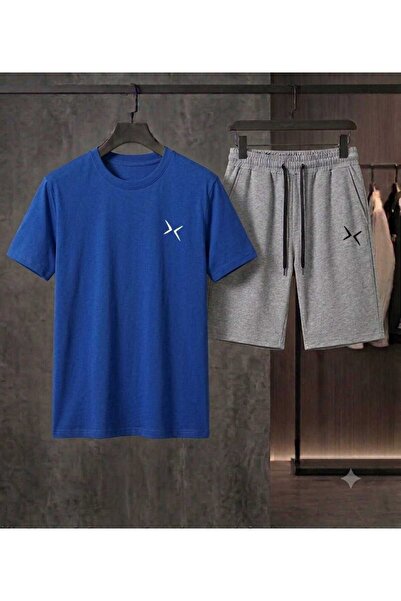 CLOTHES33 T-Shirt Shorts 2-Piece Combination Thin Summer Sweat-Absorbing X Pr...