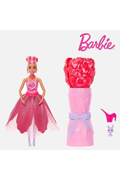 mattel Păpușă Barbie Petal Pop Reveal - Trandafir Roșu și Accesorii