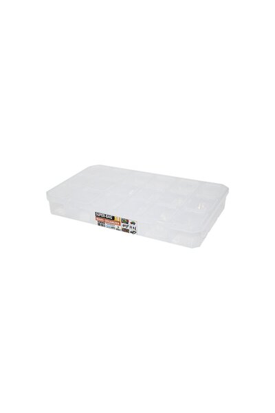 OSKA GLOBAL Mars 18 compartment transparent organizer box