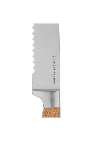 FİVE Cuțit de pâine din oțel - lamă 20.5cm - Elegancia