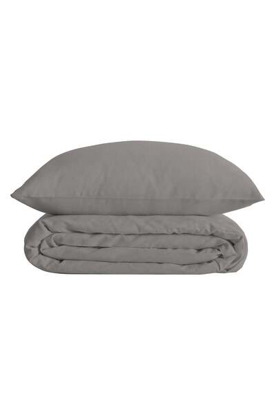 Atmosphera Set lenjerie de pat 3 piese "Landiha" - Percal, Bej, 240x220 cm