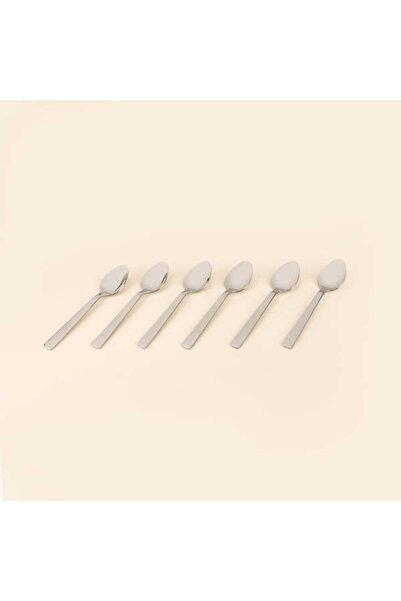 Erdem Basic 6-Piece Teaspoon Set - Silver