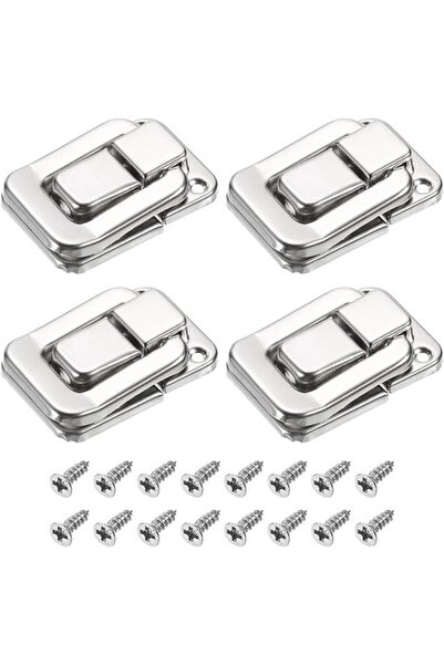 STARSTAR Furniture locks - 10 pieces Flip-clamp latches, 40 mm x 27 mm (LxW) ...