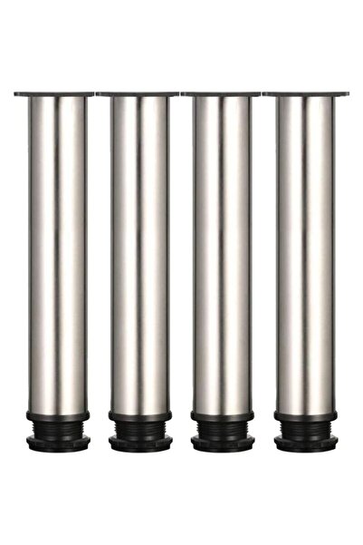 STARSTAR Adjustable stainless steel furniture legs - 250 mm height, adjustabl...