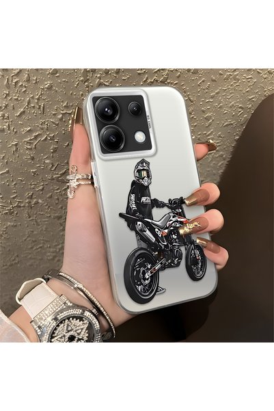 CHICASELUX حافظة حماية للهاتف من طراز Redmi Note 13 Pro 5G متوافقة مع رسم راك...
