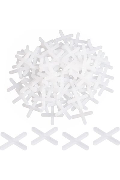 STARSTAR 500-piece pack of tile spacers, 3mm white tile spacers, suitable for...