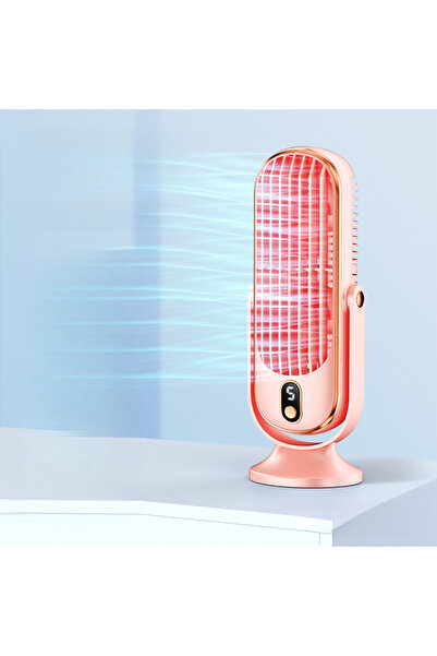 STARSTAR Portable tabletop tower fan, USB, rechargeable, 5-speed adjustable, ...