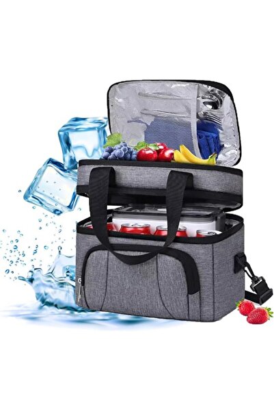 STARSTAR Suitable for 4-Layer Insulated Cooler Bag Double-Layer 12 L Picnic O...